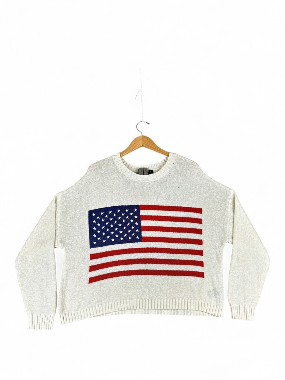 Torrid American Flag Crew Neck Sweater Size 2X